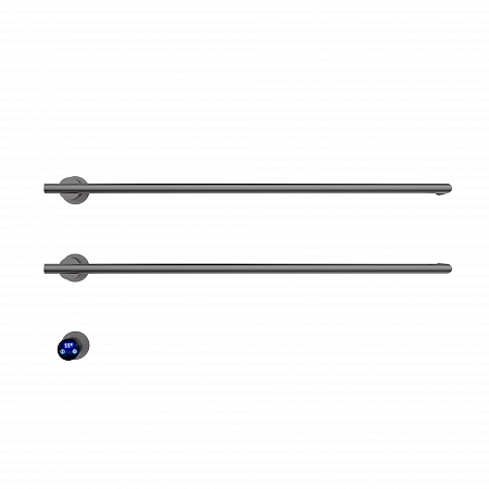 Рондо П2 350х760 электро Полотенцесушитель TERMINUS Оружейная сталь Ессентуки - фото 3