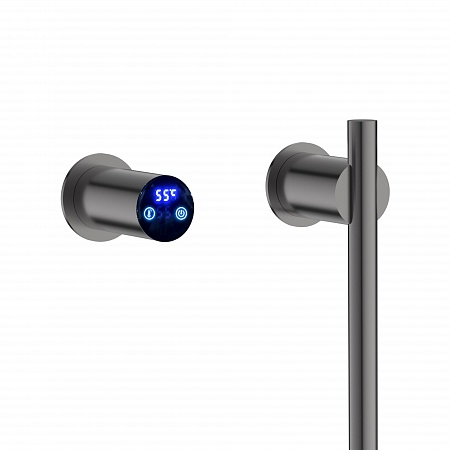 Рондо П2 350х760 электро Полотенцесушитель TERMINUS Оружейная сталь Ессентуки - фото 4