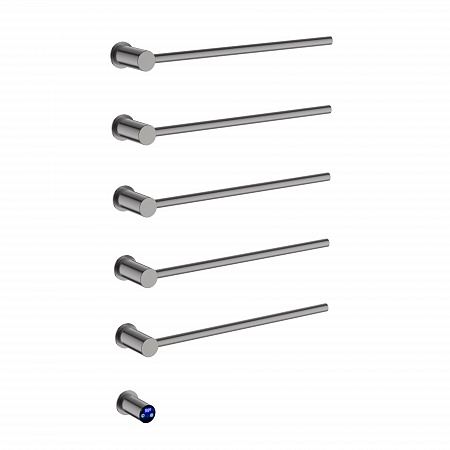 Аккорд П5 500х800 электро Полотенцесушитель TERMINUS Оружейная сталь Ессентуки - фото 1