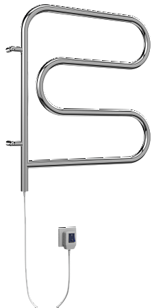 Электро 25 F-обр 600х600 поворотный Полотенцесушитель TERMINUS Ессентуки - фото 1